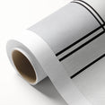 Modern Wall Art - Minimalist Composition in Gray, White, and Red