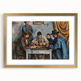 Impressionist Wall Art - Cézanne's "The Card Players" Print