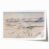 Impressionist Landscape Art - Cézanne's "Chaine de l'Étoile" Print