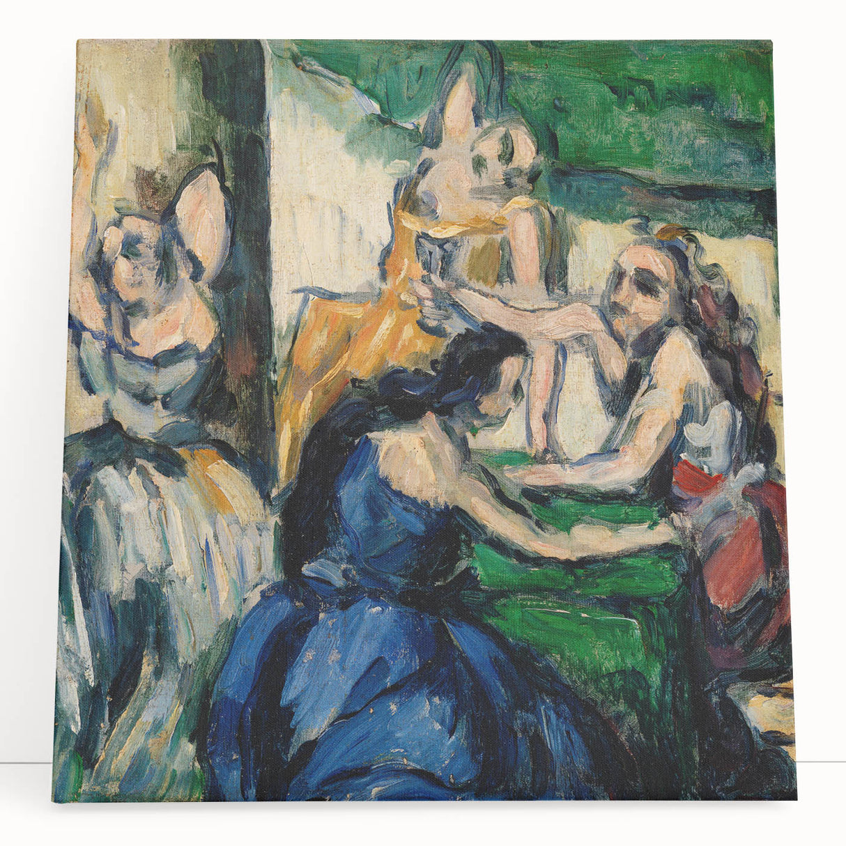Impressionist Courtesans - Paul Cézanne Prints for Modern Wall Art