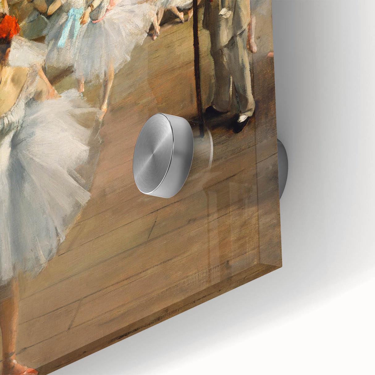 Impressionist Ballet Scene - Edgar Degas Dance Class Wall Art Print