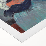Modern Wall Art - Abstract Portrait of Gypsy Woman with Baby