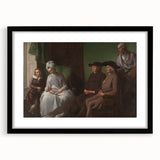 The Artist and His Family - Classic Romanticism Canvas Wall Art