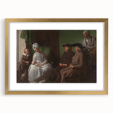 The Artist and His Family - Classic Romanticism Canvas Wall Art