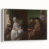 The Artist and His Family - Classic Romanticism Canvas Wall Art