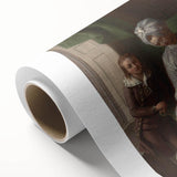 The Artist and His Family - Classic Romanticism Canvas Wall Art