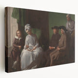 The Artist and His Family - Classic Romanticism Canvas Wall Art