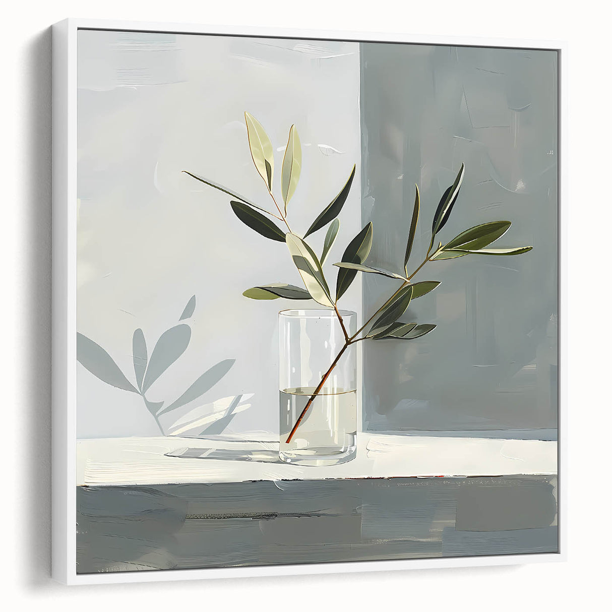 Elegant Dining Room Art Prints - Olive Branch Still Life
