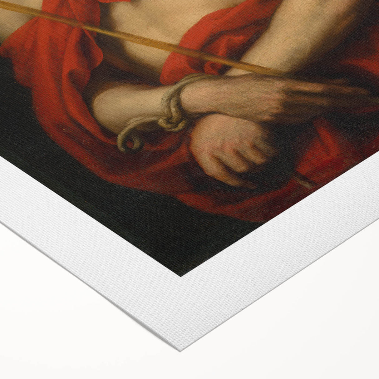 Baroque Art Print - Christ with Crown of Thorns - Classic Wall Art