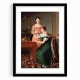 Neoclassical Art Print: Bella and Hanna Nathanson by Eckersberg - Refined Style