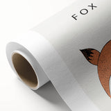 Fox Nursery Canvas Prints - Children's Wall Art for Baby Room