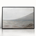 Framed acrylic landscape artwork showcasing a vibrant black front view, ideal for home décor, adding a modern touch to any interior space.