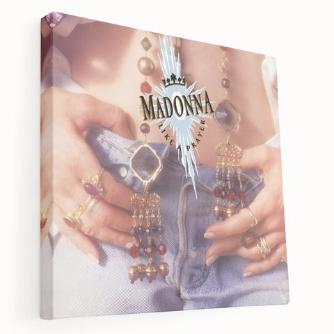 Madonna Retro Wall Art – Like a Prayer Vintage Canvas Print