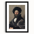 Raphael: Portrait of Baldassarre Castiglione Renaissance Print