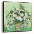 Black and white vintage poster art of a landscape on framed canvas, suitable for bedroom ambiance.