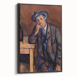 Impressionist Portrait Art - Cézanne's "The Drinker" Print