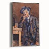 Impressionist Portrait Art - Cézanne's "The Drinker" Print