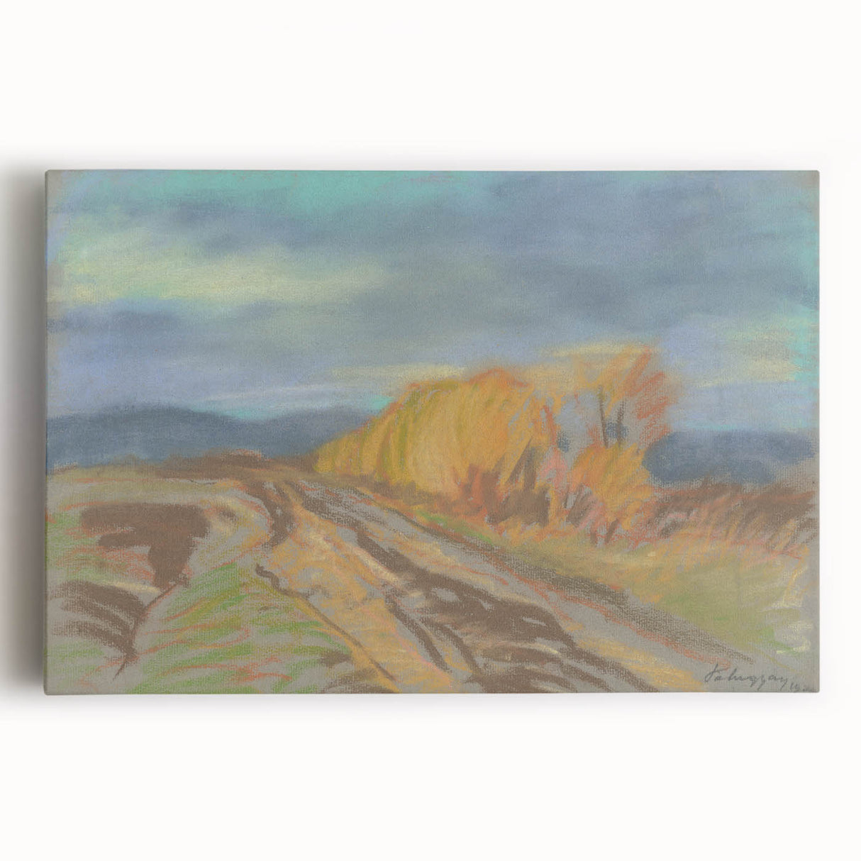 Autumn Motif" Modern Wall Art - Contemporary Seasonal Decor