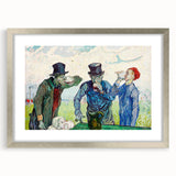 Impressionist Painting – The Drinkers by Vincent van Gogh Print