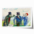 Impressionist Painting – The Drinkers by Vincent van Gogh Print