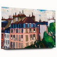 Rooftops, Paris" Modern Wall Art - Vibrant Contemporary Cityscape Decor