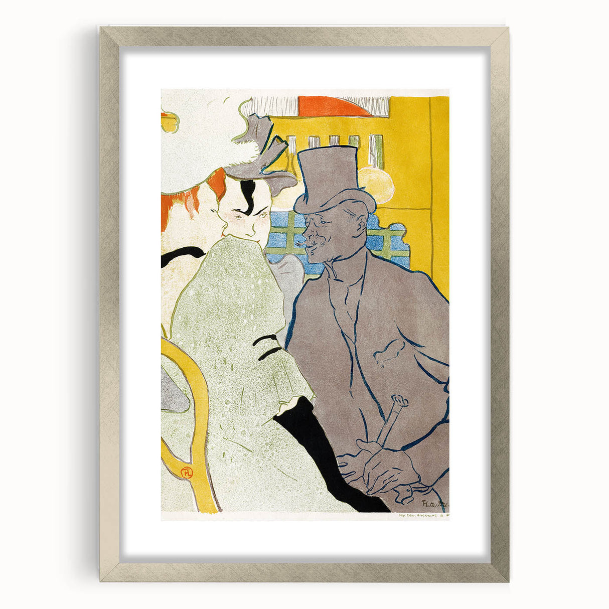 Post-Impressionist Art - Toulouse-Lautrec's "The Englishman" Print