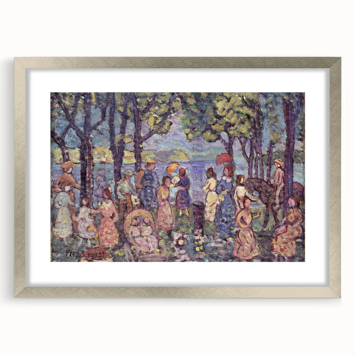 Summer in New England" Modern Wall Art - Vibrant Contemporary Decor