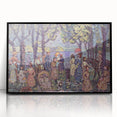 Summer in New England" Modern Wall Art - Vibrant Contemporary Decor