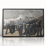 Impressionism Wall Art: The Execution of Emperor Maximilian Print