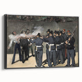 Impressionism Wall Art: The Execution of Emperor Maximilian Print