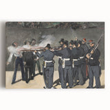 Impressionism Wall Art: The Execution of Emperor Maximilian Print