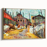 Impressionism Wall Art: The Factory by Vincent van Gogh Print