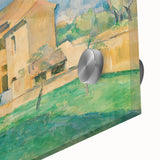 Impressionist Landscape: The Farm at Jas de Bouffan Print