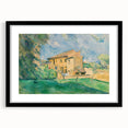 Impressionist Landscape: The Farm at Jas de Bouffan Print