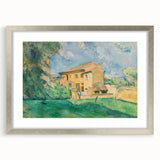 Impressionist Landscape: The Farm at Jas de Bouffan Print