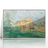 Impressionist Landscape: The Farm at Jas de Bouffan Print