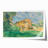 Impressionist Landscape: The Farm at Jas de Bouffan Print