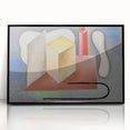 Factory" Abstract Modern Art - Contemporary Industrial Decor
