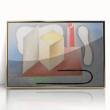 Factory" Abstract Modern Art - Contemporary Industrial Decor