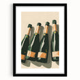 Extra large framed abstract art print featuring a textured, colorful palette, ideal for living room decor.