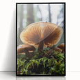 Large abstract wall art featuring close-up floral designs in vibrant colors on a framed acrylic.