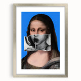 Modern Pop Art Mona Lisa Wall Art - Contemporary Canvas Print