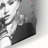 Madonna Retro Wall Art – Vintage Black & White Canvas Print