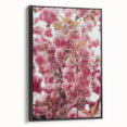 Black and white framed canvas depicting a vintage landscape scene, ideal for bedroom wall art.