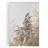 Large black and white stretched canvas featuring a stylized summer theme, ideal for kitchen wall art.