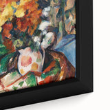 Impressionist Flower Vase Wall Art - Vibrant Floral Still Life Print