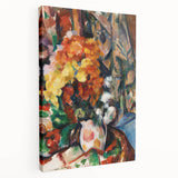 Impressionist Flower Vase Wall Art - Vibrant Floral Still Life Print