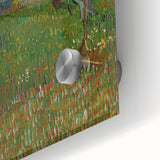 Impressionist Blooming Orchard - Peaceful Landscape Wall Art Print