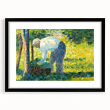 Impressionism Wall Art: The Gardener by Georges Seurat Print