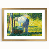 Impressionism Wall Art: The Gardener by Georges Seurat Print